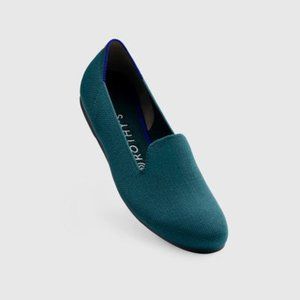 Rothy's The Flat in bottle blue